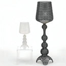 Axyaa Acrylic Retro Floor Lamp - Elegant Wine Glass Design