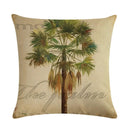 Axyaa Tropical Rain Forest Pillowcase for Office Sofa and Leisure Decoration