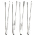 Axyaa Stainless Steel Grill Tongs BBQ Steak Clip Kitchen Utensils Party Gadgets