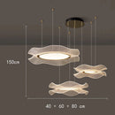 Axyaa Modern LED Chandeliers Pendant Light for Living Room Dining Room