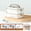 Axyaa Stainless Steel Thermal Lunch Box Set