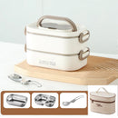 Axyaa Stainless Steel Thermal Lunch Box Set