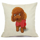 Axyaa Pet Dog Pattern Cushion Cover - 45X45cm