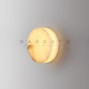 Axyaa Marble Wall Lamp: Nordic Minimalist Round LED Wall Lights