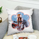 Axyaa Ice Spice Pillowcase 40x40cm Cushion Cover for Sofa, Anime Body Pillow Cover