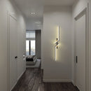 Axyaa LED Wall Lamp: Minimalist Bedroom Sconce for Living Room Background Lighting