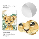 Axyaa Jungle Animals Custom Name Wall Art Poster Canvas Painting Nursery Decor
