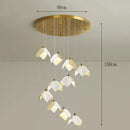 Axyaa Elegant Chandelier Pendant Lights for Dining Room and Salon