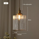 Axyaa Glass Pendant Light: Minimalist Nordic Luxury Chandelier for Home & Restaurant