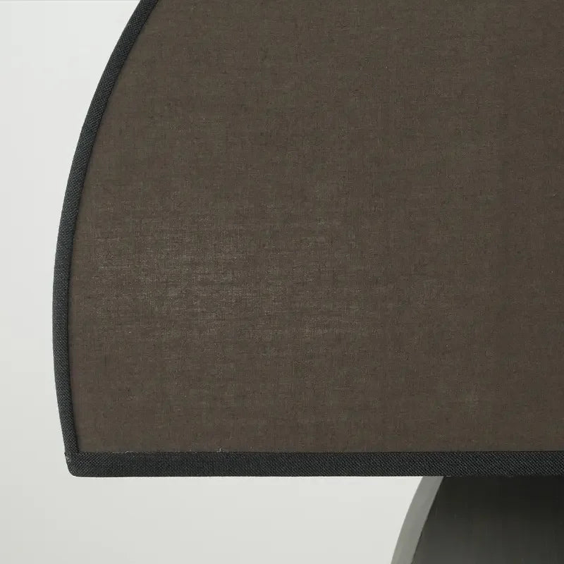 Axyaa Nordic Resin Desk Light with Handmade Fabric Shade and LED Table Lamp