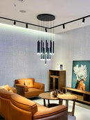 Axyaa Modern Loft LED Chandelier for Staircase & Living Room