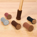 Axyaa Knitted Furniture Legs Socks Set - Floor Protectors with Anti-Slip Pads