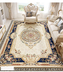 Axyaa Retro Palace Soft Carpet - Modern Living Room Bed Area Rug