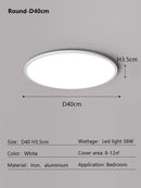 Axyaa Modern Minimalist LED Ceiling Light for Living Room and Bedroom