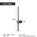 Axyaa Copper Black LED Wall Sconces Touch Dimmable Lighting Fixtures 8w-20w