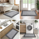 Axyaa Non Slip Absorbent Kitchen Entrance Runner Rug 32 x 48 for Bedroom, Bathroom