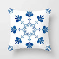 Axyaa Blue Mandala Pattern Pillow Case 45*45cm