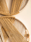 Axyaa Boho Bamboo Dream Catcher Macrame Wall Hanging for Home Decor