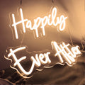 Axyaa Happily Ever After Wedding Party Neon Sign Lights