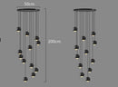Axyaa Salon Chandelier Dining Room Pendant Lights Indoor Lighting Fixture