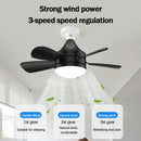 Axyaa Smart Ceiling Fan Light with Remote Dimming, LED Light, Silent Operation