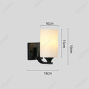 Axyaa LED Glass Wall Lampshade for Bedroom Living Room Hallway Staircase Lighting