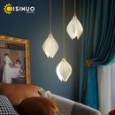 Axyaa Magnolia Chandelier: Luxury Adjustable Pendant Light for Staircase, Restaurant, Hotel