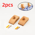Wooden Rug Hangers for Wall Display by Axyaa - Decorate with Blanket and Tapestry