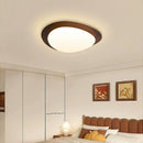 Axyaa Walnut Pebble LED Ceiling Light - Home Decorative Lamp