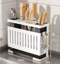 Axyaa Stainless Steel Wall-Mounted Kitchen Storage Rack