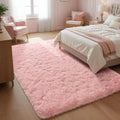 Pink Carpet Modern Living Room Sofa Area Rugs from Axyaa