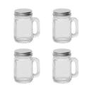 Axyaa 35ml Glass Sealed Mini Bottle Set for Coffee, Honey, Juice - Leakproof & Portable Jar