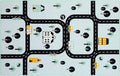 Axyaa Kids' Car Rugs: Non-Slip Room Play Mats for Boys and Girls