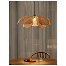 Axya Bamboo Woven Chandelier: Elegant Japanese Style for Quiet Living Spaces