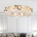 Axyaa Nordic Gold Glass Pendant Light - Luxury Modern Dining Room Lighting