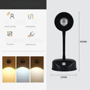 Axyaa Smart Motion Sensor Wall Light for Art, Rechargeable LED Spotlight, Dimmable Lighting