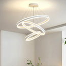 Axyaa Nordic Dining Room Pendant Ceiling Lamp Rings Indoor Lighting