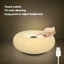 Axyaa Bauhaus Donut Table Lamp USB Plug Bedside Decorative Light