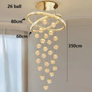 Axyaa LED Pendant Chandeliers for Living Room Staircase Indoor Lighting
