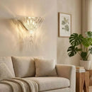 Axyaa High-End Crystal Wall Lamp for Living Room Bedroom Corridor Sofa Wall