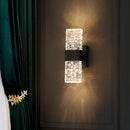 Axyaa Modern Glass Ripple Wall Lamp for Stylish Home Decor