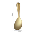 Axyaa Stainless Steel Rice Spoon Long Handle Multi-purpose Cooker Scoop