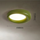 Axyaa Avocado Green Nordic Ceiling Light - Modern Designer Studio LED Lighting