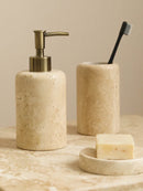 Axya Wabi Sabi Bathroom Set: Soap Dispensers, Wash Cup, Toothbrush Holder, Soap Dish
