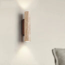 Axyaa Wabi Sabi Taupe Marble Wall Lamp Up Down Sconce for Living Room, Bedroom & Hallway