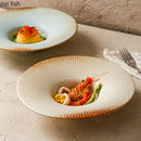 Axyaa Vintage Ceramic Soup Bowl Set of 4 - Restaurant Quality Tableware