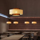 Axyaa Handmade Rattan Chandelier LED Pendant Lamp for Home Decor