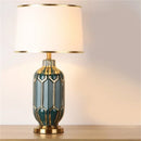 Axyaa Ceramic Table Lamps - Modern Luxury for Living Room, Office, and Bedroom