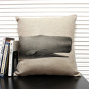 Axyaa Shark Dinosaur Linen Cushion Cover Throw Pillow Case 45x45cm