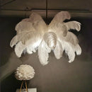 Axyaa Nordic Feather LED Pendant Lamp - Elegant Home Decor Lighting